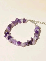 Amethyst Chip Bracelet