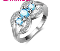 S925  3 Stone Ring