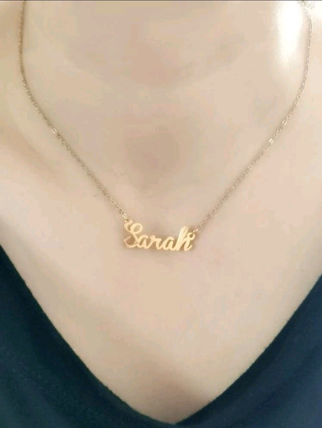 Sarah Name Necklace