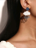 Acrylic Rain Cloud Earrings