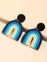 Clay Rainbow Earrings