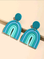 Clay Rainbow Earrings