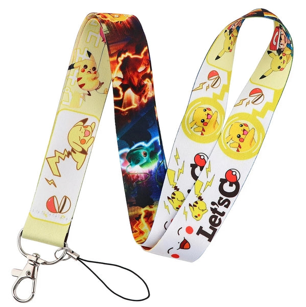 Pikachu Pokemon Lanyard