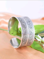 Antique Silver Cuff Bangle