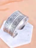 Antique Silver Cuff Bangle