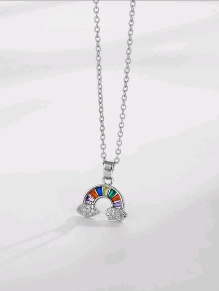 Rainbow S925 Necklace