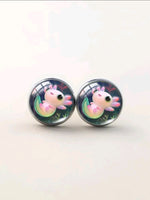 Axolotl Small Stud Earrings