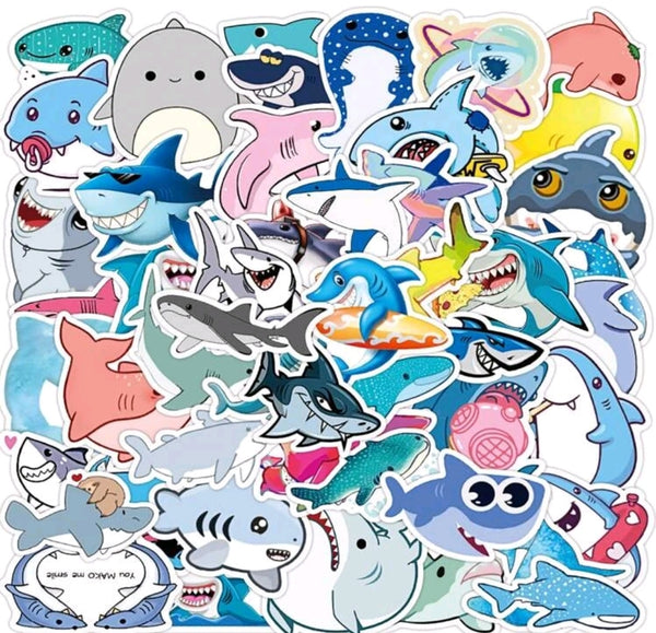 Shark Sticker 10 pack