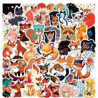 Fox Sticker 10 pack