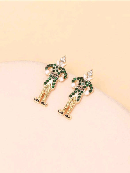 Elf Rhinestone Earrings