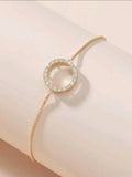 Zircon Circle Bracelet