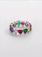 Color Hearts Ring