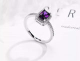 S925 Color Stone Ring