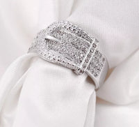 S925 Belt Style Ring