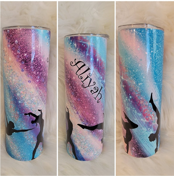 Gymnastics Personalized Tumbler