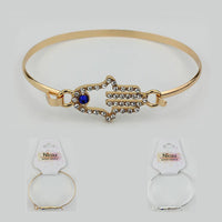 Evil Eye Bangle Bracelet