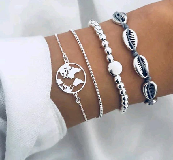 4 piece bracelet set