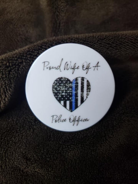 Police Officer Wife Pop Socket