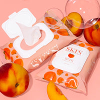 Peach Makeup Remover Wipes