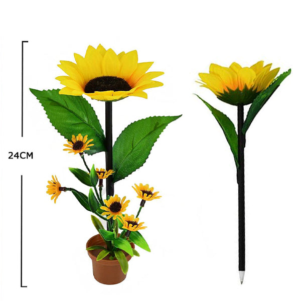 Sunflower Potted Pen